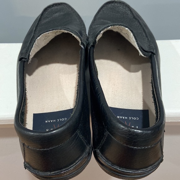 Men's Cole Haan Nantucket 2.0 Penny Loafer Shoe US 9 1/2 M Black Leather - Picture 7 of 16